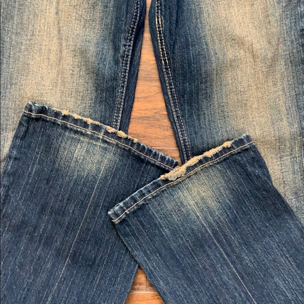 Arizona Brown Washed Jeans Jr’s 9 Average - Picture 8 of 8